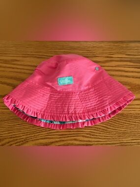 UV Skinz Kids Reversible Pink Ruffle Sun Hat